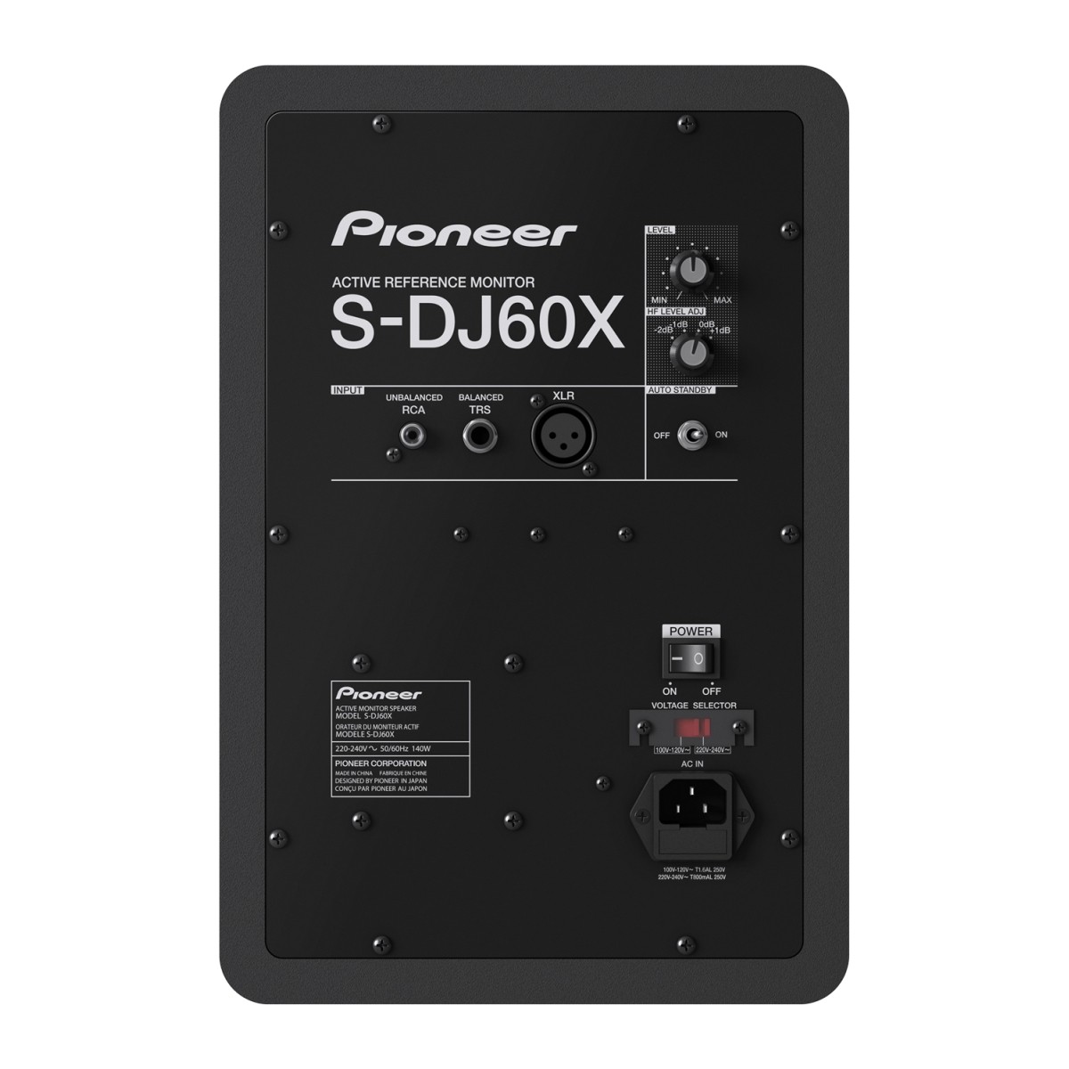 MONITOR SPEAKER PIONEER S-DJ60X 6" ex-demo