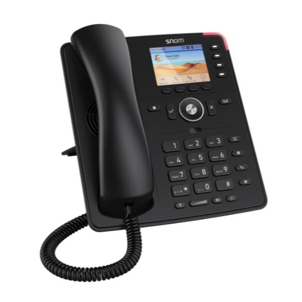 TELEFONO SNOM D713 W/O PS BLACK