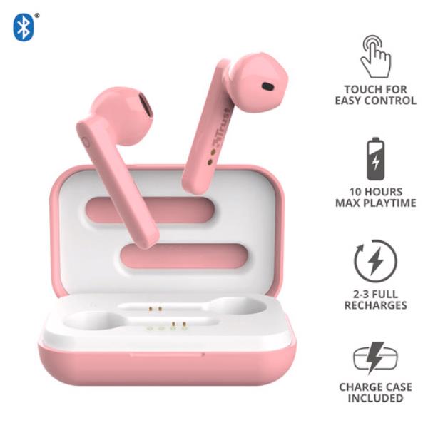 PRIMO TOUCH BT EARPHONES PINK