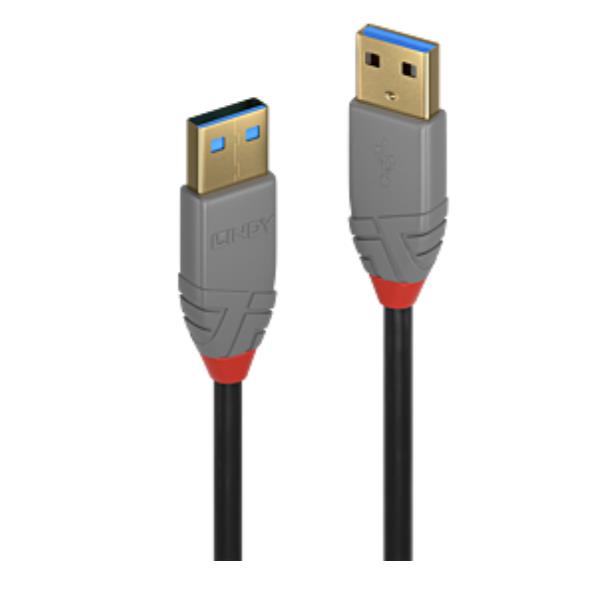 CAVO USB 3.1 GEN1 A/A ANTHRA , 3M