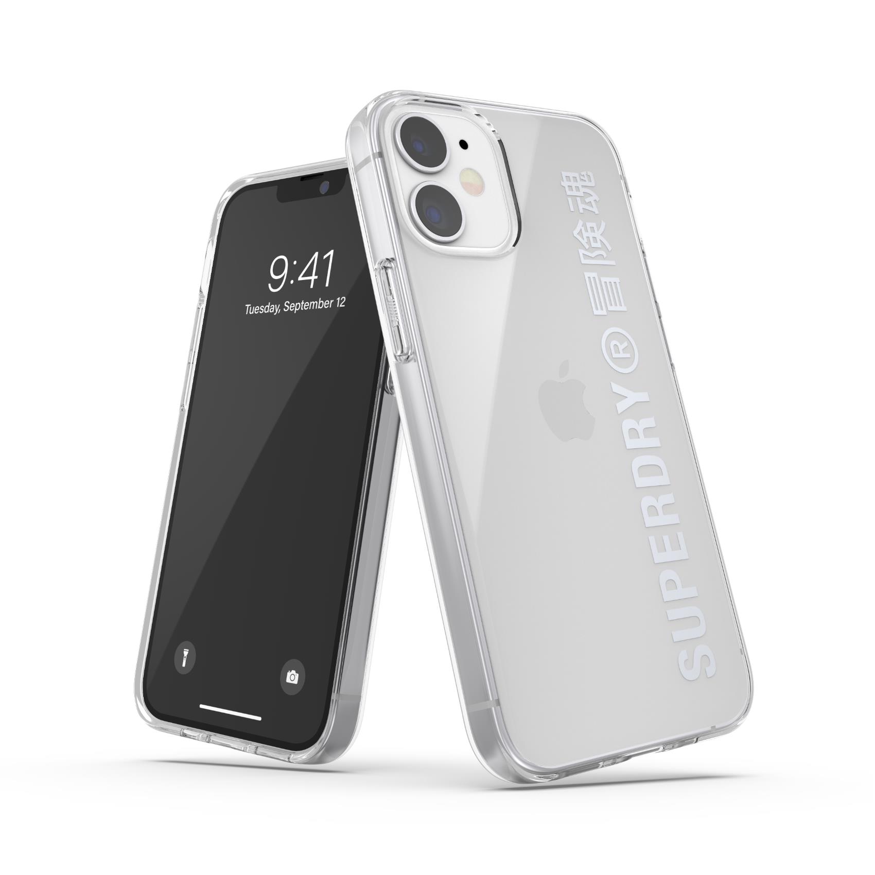SUPERDRY IPHONE 12 MINI SILVER