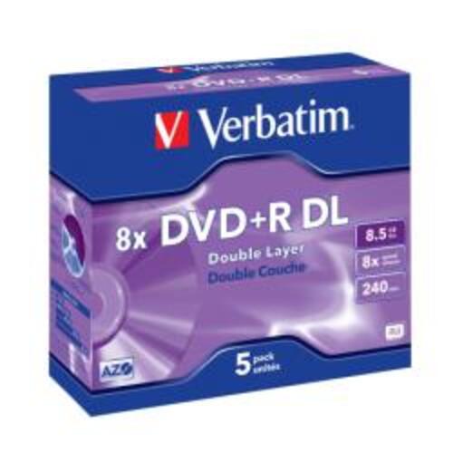 DVD+R DOUBLE LAYER 8.5GB 8X CF.5 )
