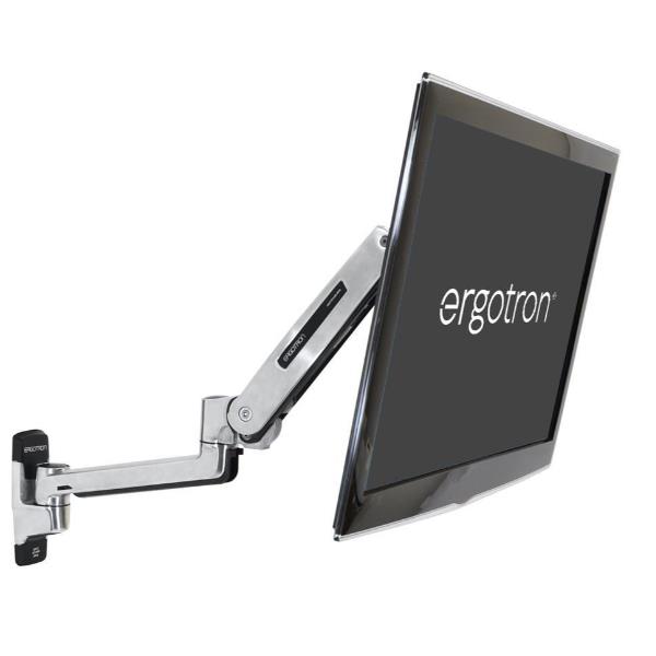 Ergotron LX SITSTAND WALL LCD ARM POLISHED 0698833028492