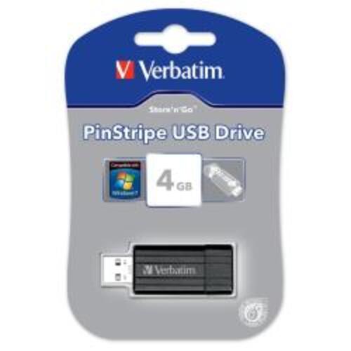 MEMORY USB - 4GB - PIN STRIPE S