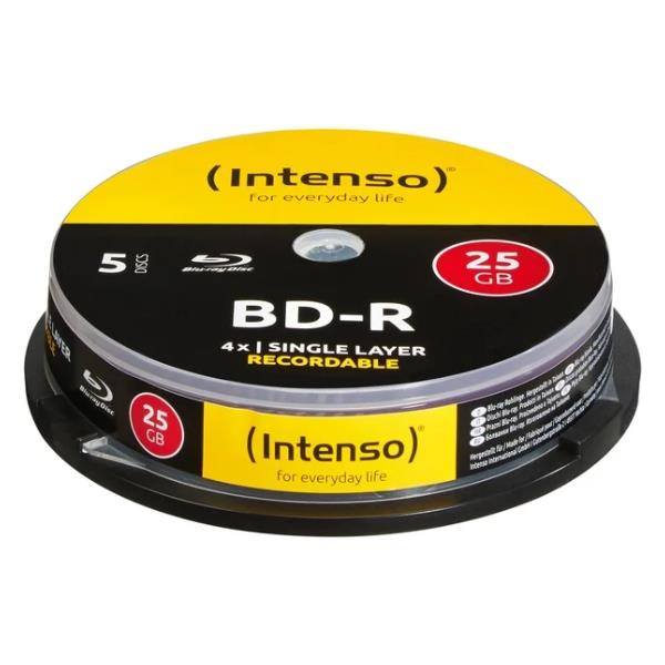 Blu-ray - BD-R - 25 GB - 2x - conf.5 pezzi Campana