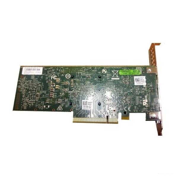 Dell Technologies 540-BBUN Broadcom 57412 Dual Port 10Gb SFP+ PCIe Adapter Full Height Cus...