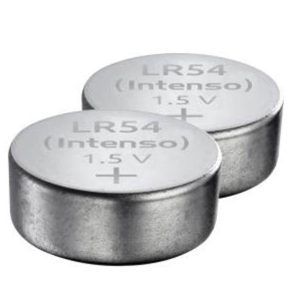 Cella a bottone alcalina LR54 - LR1130 - AG10 conf.2 pz.