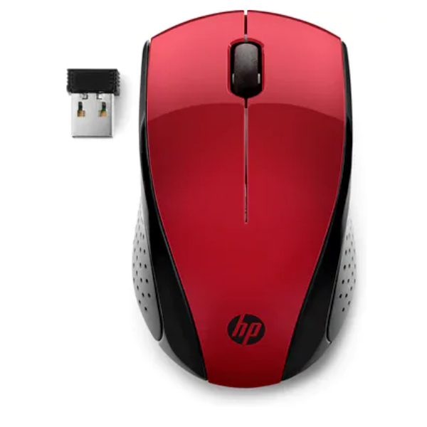 HP WIRELESS MOUSE 220 S RED