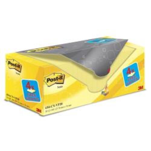 VALUE PACK 20 POST IT GIALLO 76X76