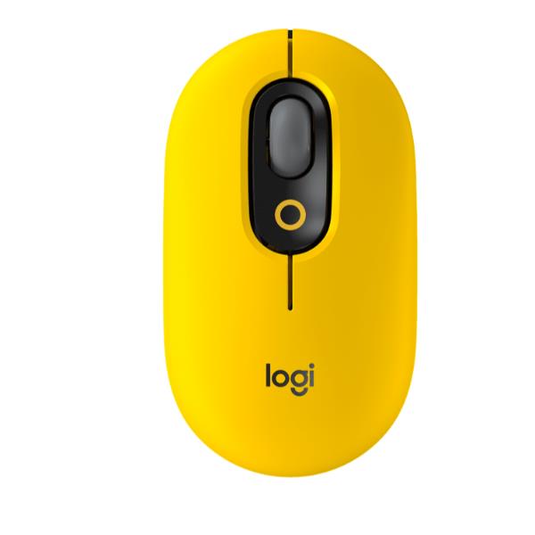 POP MOUSE WITH EMOJI - YELLOW