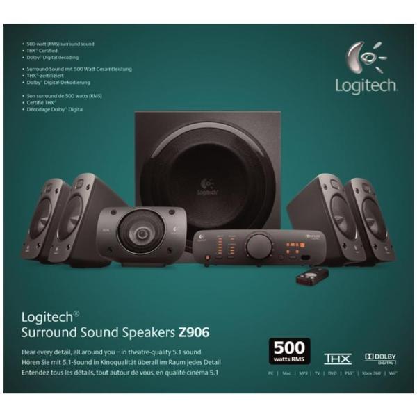 Logitech 980-000468 SURROUND SOUND SPEAKERS Z906