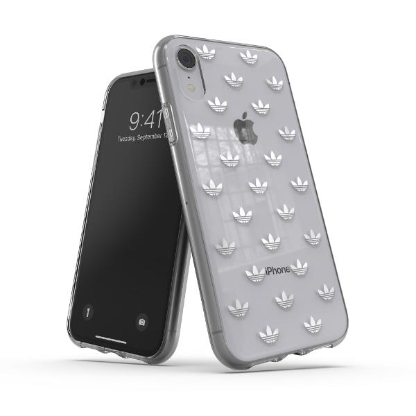 CLEAR COVER IPHONE XR SILVER
