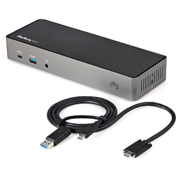 Startech USB-C e USB-A Dock Triplo Monitor HDMI e DP 0065030881944