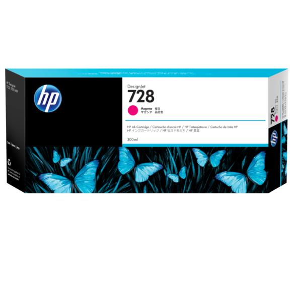 HP728 300-ML MAGENTA INKCART
