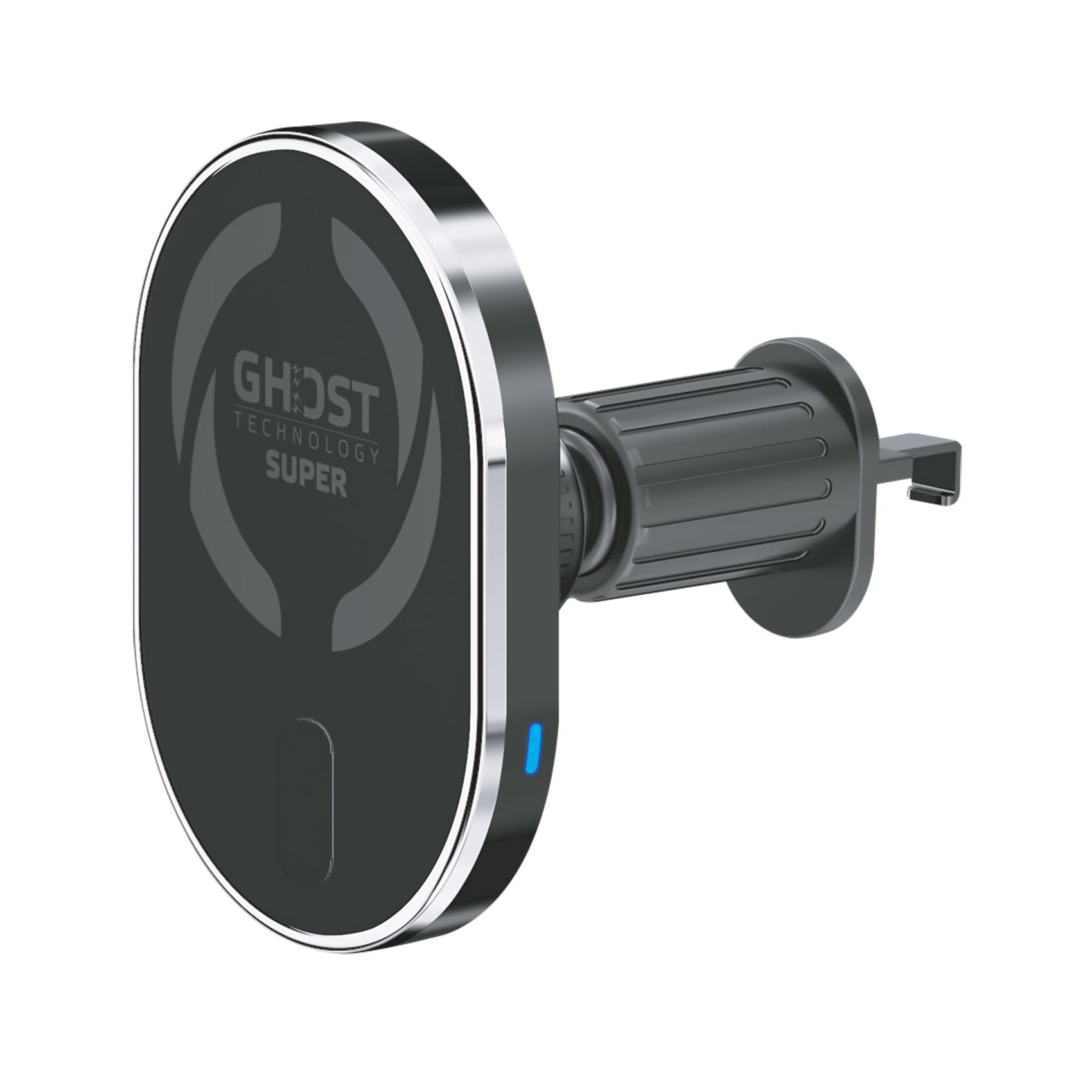 GHOSTSUPERMAGCH - MagSafe Car Holder With Wireless Charging