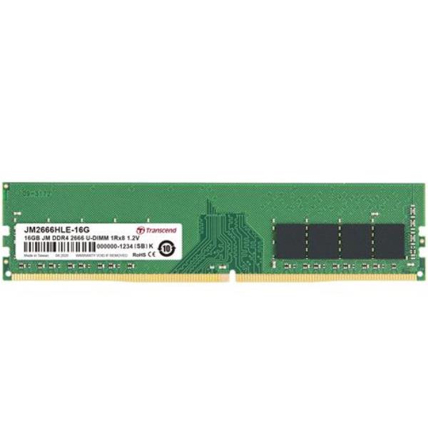 16GB JM DDR4 2666 U-DIMM 1RX8