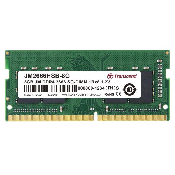 8GB JM DDR4 2666 SO-DIMM 1RX8