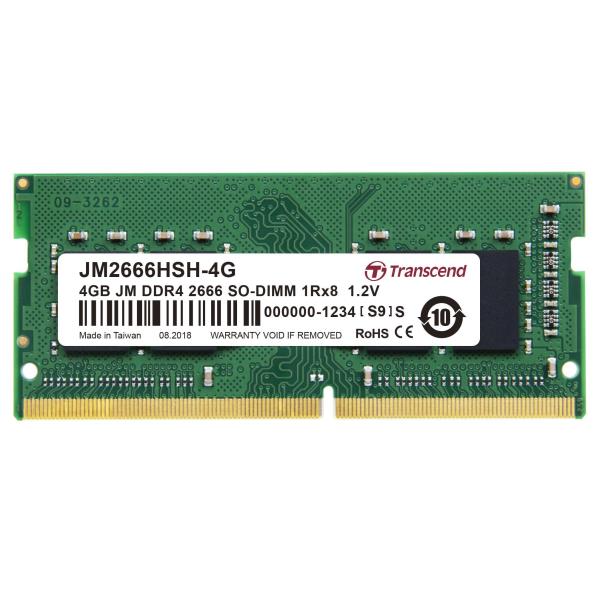 4GB JM DDR4 2666 SO-DIMM 1RX8