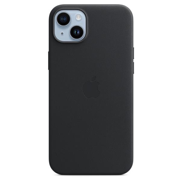 iPhone 14 Plus Leather Case with MagSafe - Ink