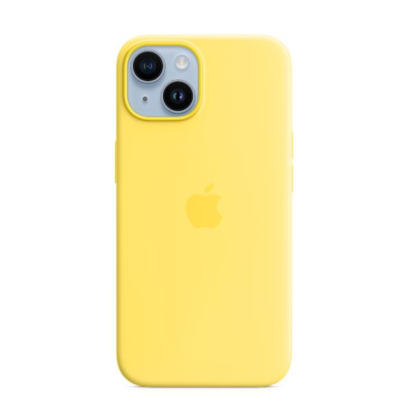 iPhone 14 Plus Silicon Case - Canary Yellow