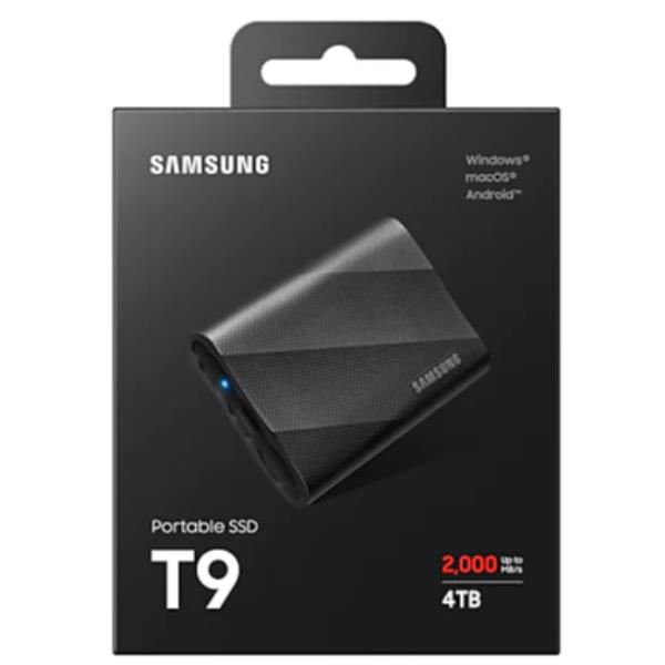 Samsung SSD PORTATILE T9 DA 4TB NERO USB3.2 8806094914672