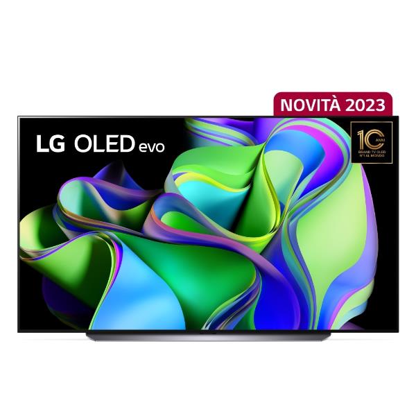 Lg OLED evo, Serie C3, 4K, a9 Gen6, Dolby Vision, 20W, 4 HDMI con VRR, G-Sync, Wi-Fi 5, Sm...