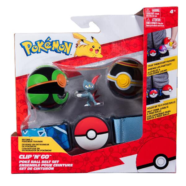 Pokémon - Clip 'n' Go Poké Ball Set Cintura - Asst