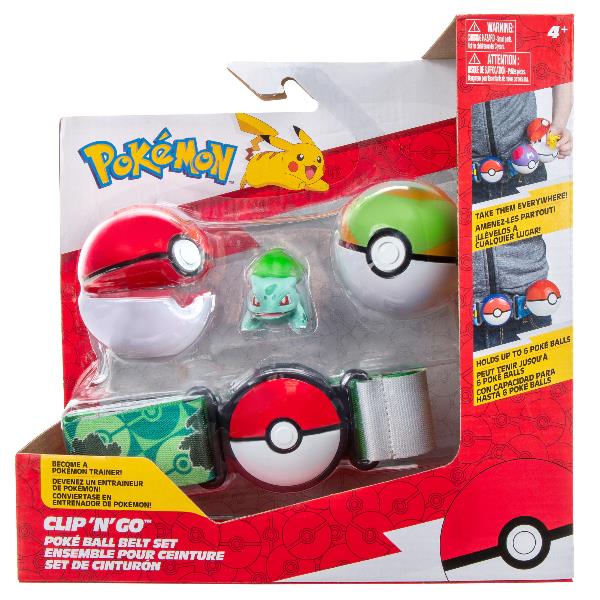 Pokémon Clip 'n' Go Poké Ball - Set Cintura - Asst