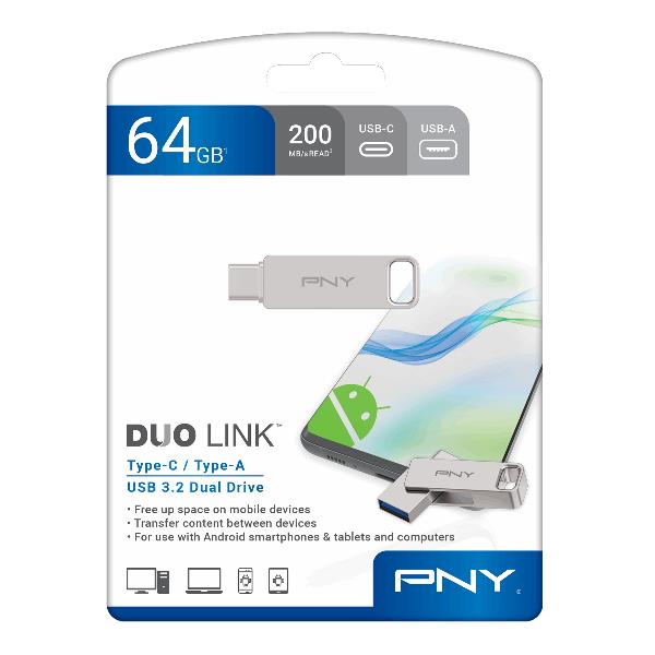 DUO LINK USB 3.2 TYPE-C 64GB