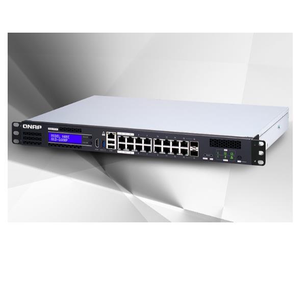 Qnap QGD-1600P-4G QGD-1600P: 16 1GBE POE PORTS WITH 2