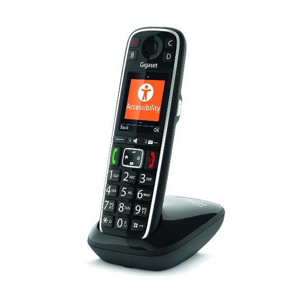 TELEFONO CORDLESS GIGASET AS490 TRIO NERO (L36852-H2810-K143)