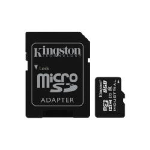 8GB MSDHC INDUSTRIAL + SD ADAPTER