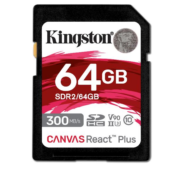 64GB CANVAS REACT PLUS SDXC