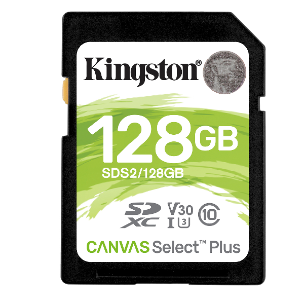 128GB SDXC CANVAS SELECT PLUS