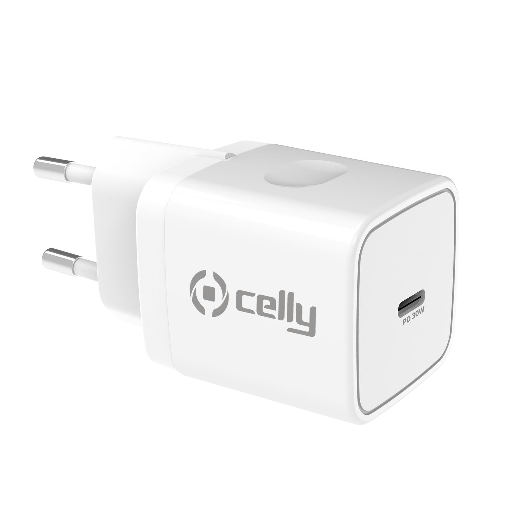 TRAVEL CHARGER USB-C 30W WHITE
