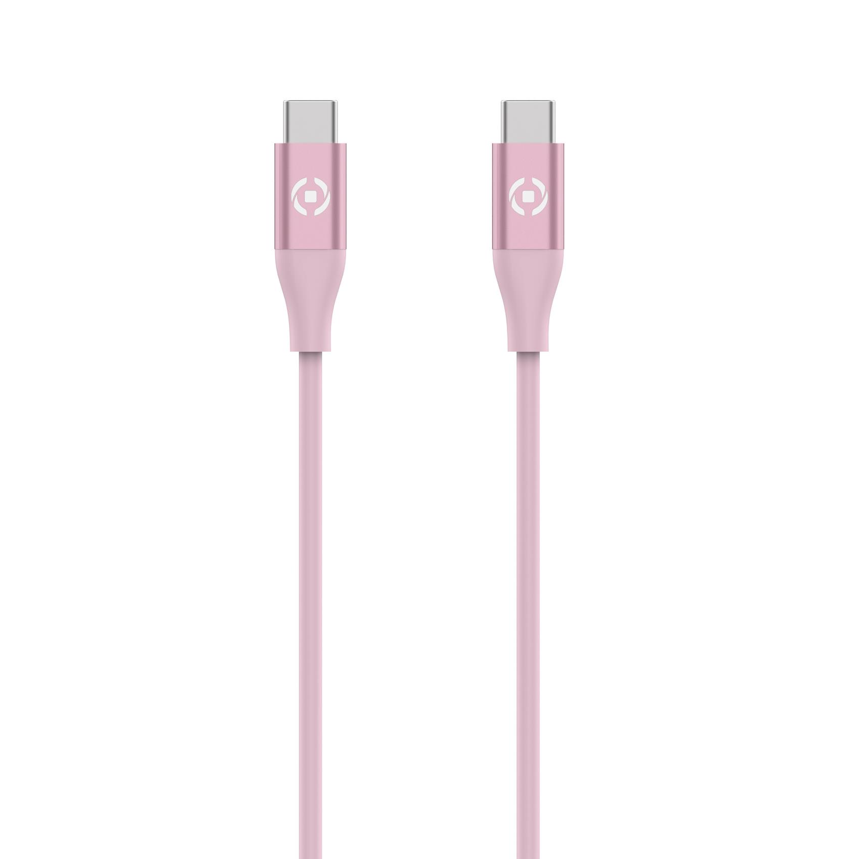 USB-C TO USB-C 60W CABLE PINK