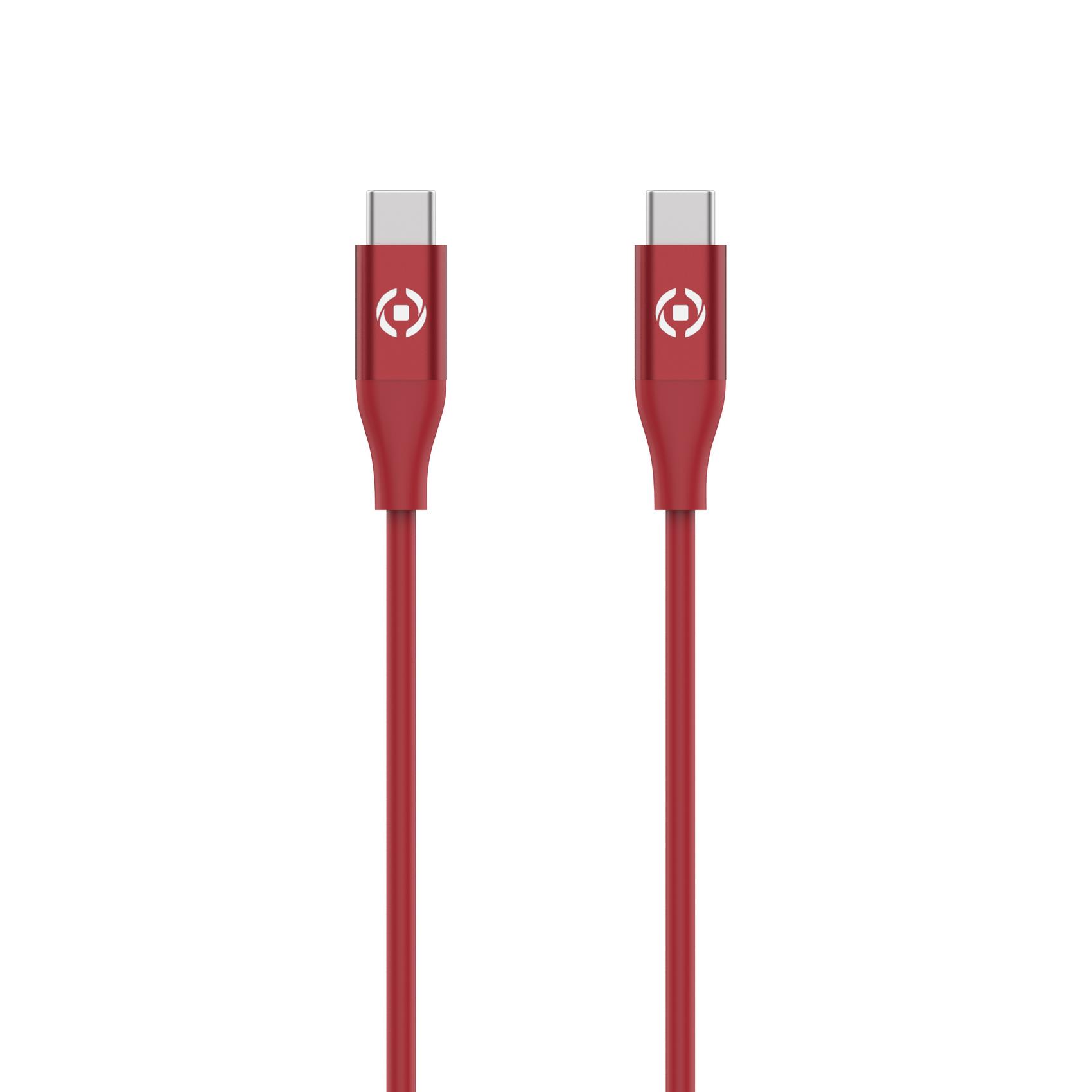 USB-C TO USB-C 60W CABLE RED