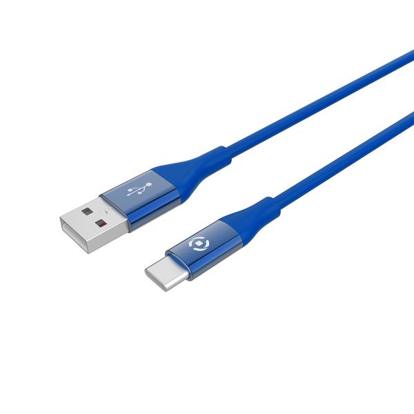 USB-A TO USB-C 15W CABLE BLUE