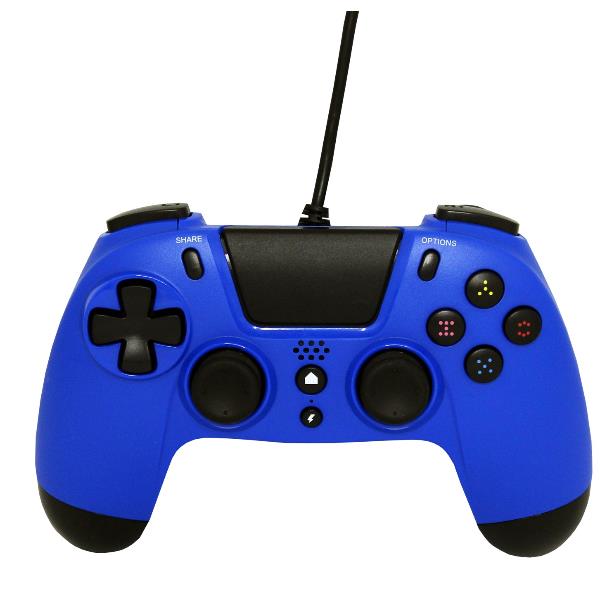 VX4 WIRED GAMEPAD PS4 PC BLUE