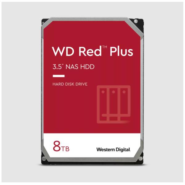 Western Digital WD RED PLUS 3 5P 128MB 8TB (DK)