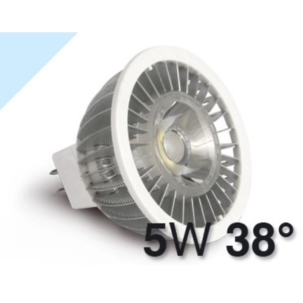XLD535C20 LED MR16 GU 5.3 da 5W luce fredda apertura 38°