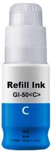INCHIOSTRO GI-50C CIANO 3403C001 SERBATOIO FLACONE COMPATIBILE INK DYE PER CANON