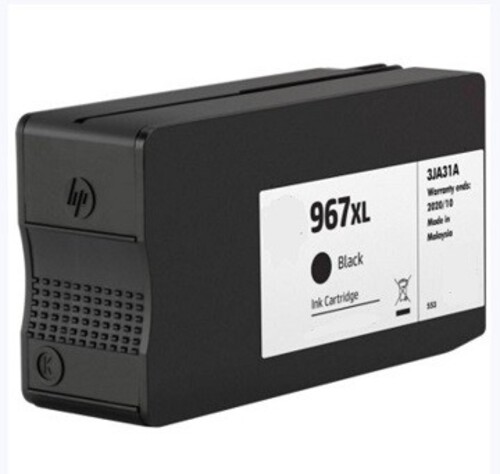 CARTUCCIA HP 967XL NERA 3JA31AE INK PIGMENTATO COMPATIBILE PER HP OFFICEJET PRO