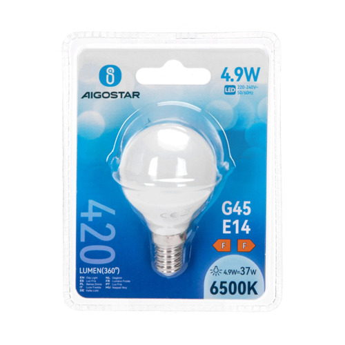 Lampadina LED E27 4.9W BLU