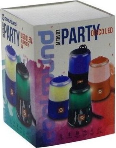 ALTOPARLANTE SPEAKER BLUETOOTH 5.0 COOLSOUND PARTY CS0197 -CASSA 5W ROSSA CON SE