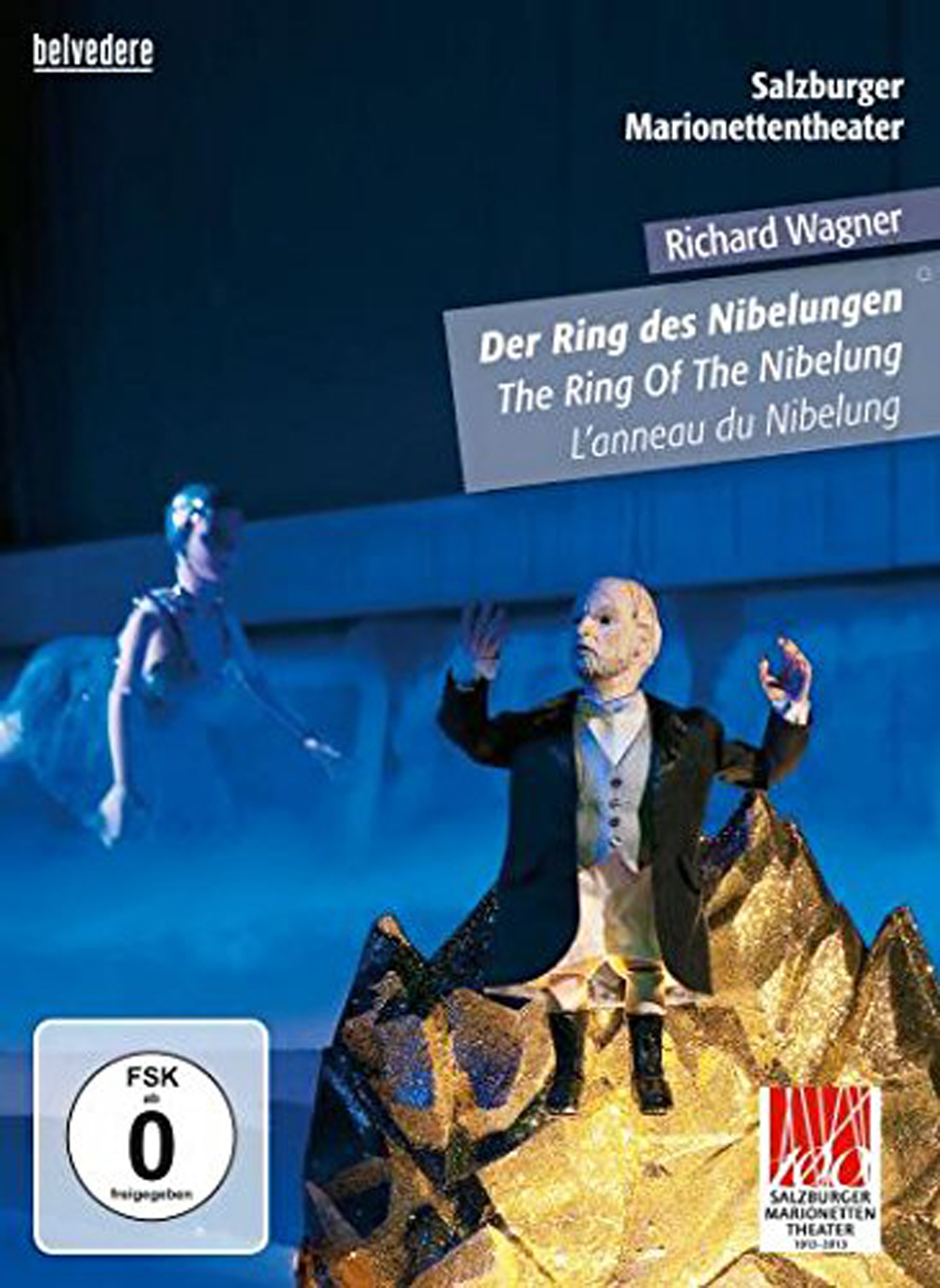 Music Dvd Richard Wagner - Der Ring Des Nibelungen NUOVO SIGILLATO, EDIZIONE DEL 01/01/2008 SUBITO DISPONIBILE