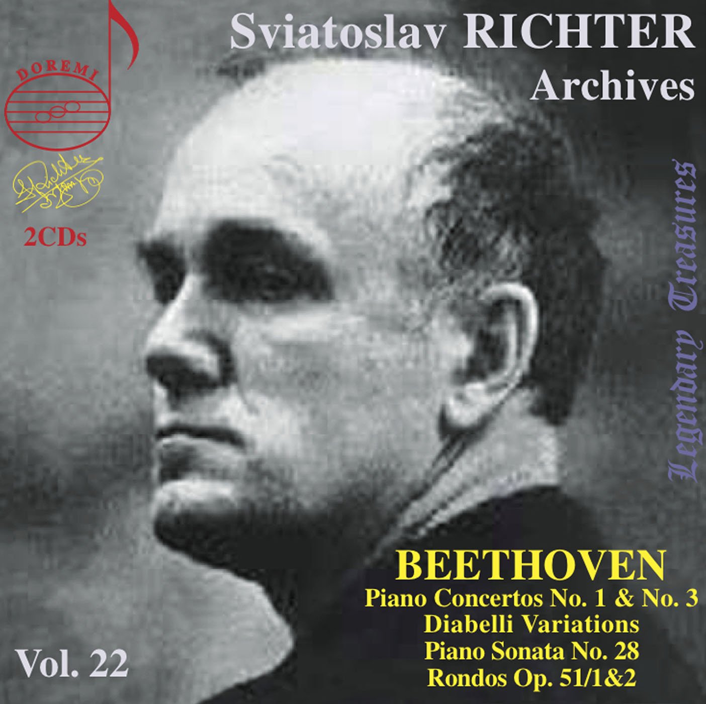 Audio Cd Sviatoslav Richter: Archives Vol. 22 - Beethoven (2 Cd) NUOVO SIGILLATO, EDIZIONE DEL 23/01/2013 SUBITO DISPONIBILE