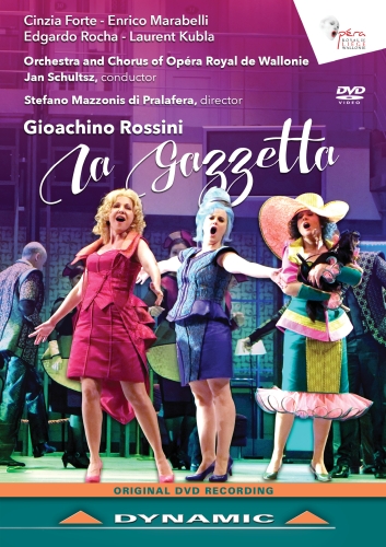 Music Dvd Gioacchino Rossini - La Gazzetta NUOVO SIGILLATO, EDIZIONE DEL 13/05/2016 SUBITO DISPONIBILE