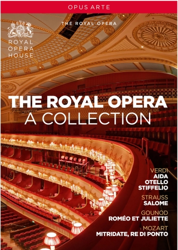 Music Dvd Royal Opera (The): A Collection - Aida, Otello, Stiffelio, Salome', Romeo & Juliet, Mitridate (6 Dvd) NUOVO SIGILLATO, EDIZIONE DEL 29/04/2016 SUBITO DISPONIBILE