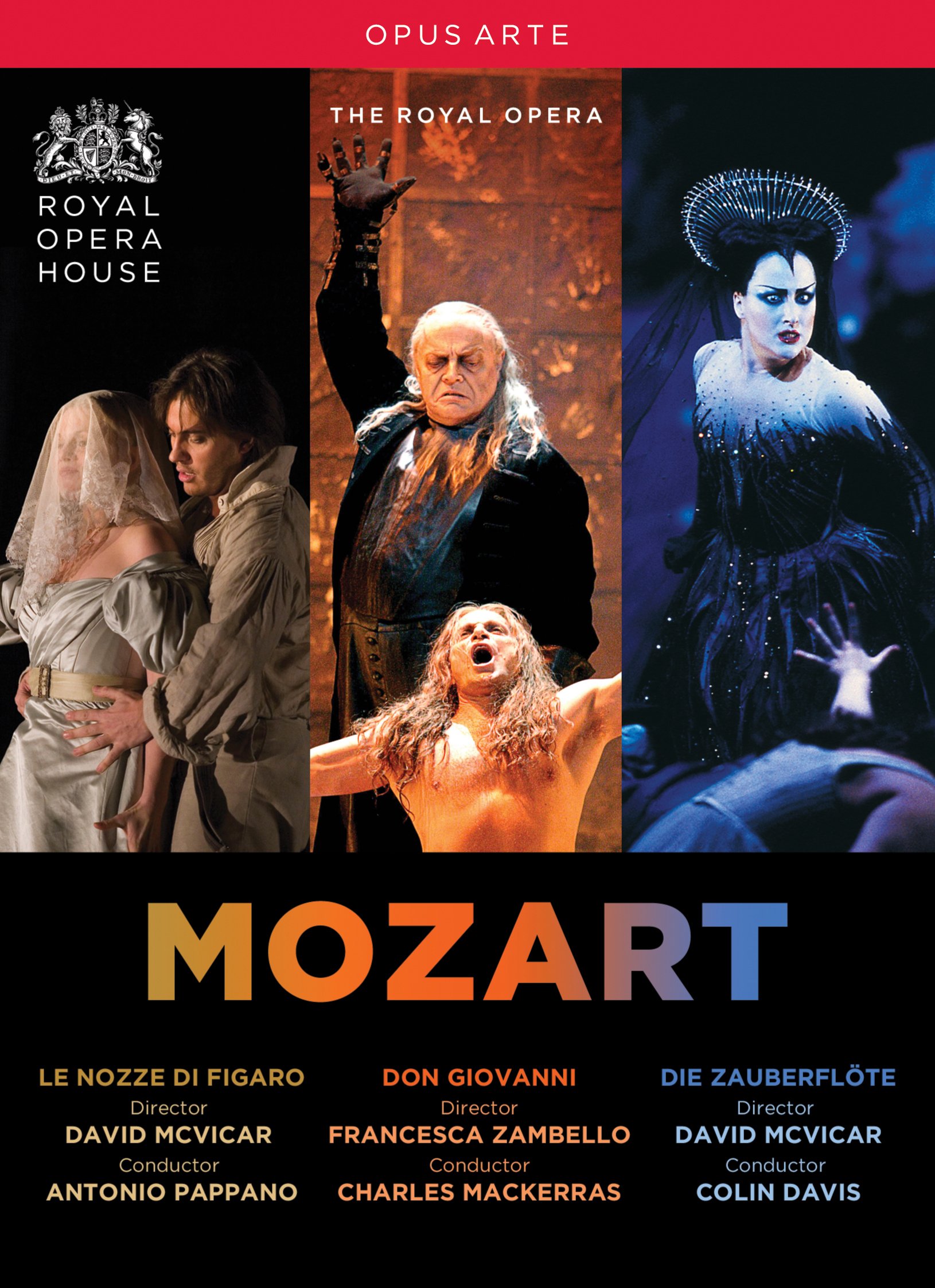 Music Dvd Wolfgang Amadeus Mozart - Operas (5 Dvd) NUOVO SIGILLATO, EDIZIONE DEL 29/09/2014 SUBITO DISPONIBILE